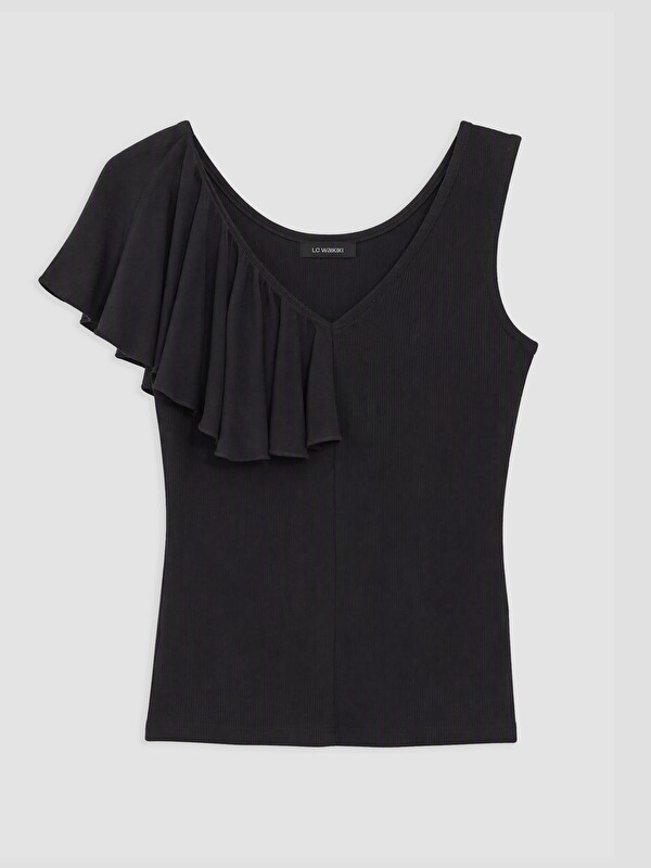 LCWAIKIKI Classic Žena Crna Bluza
