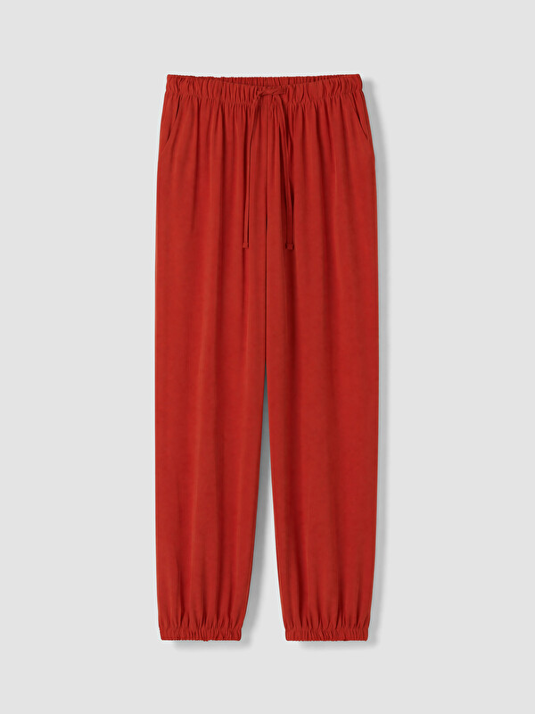 LCW Vision Beli Lastikli Kadın Jogger Pantolon