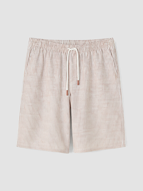 LC WAIKIKI Regular Fit Çizgili Erkek Şort