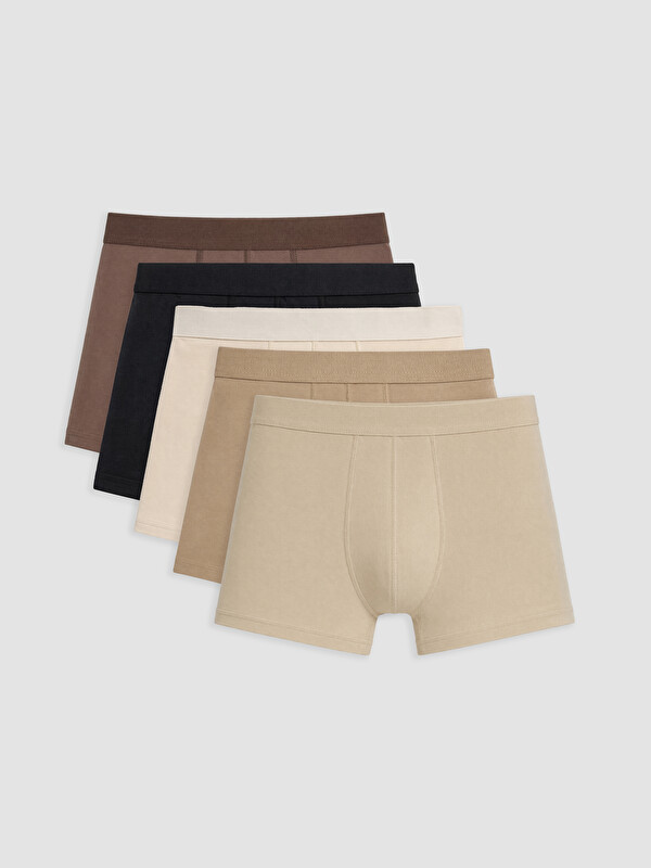 LC WAIKIKI Cotton Elastic Men's Boxer 5 Pack
