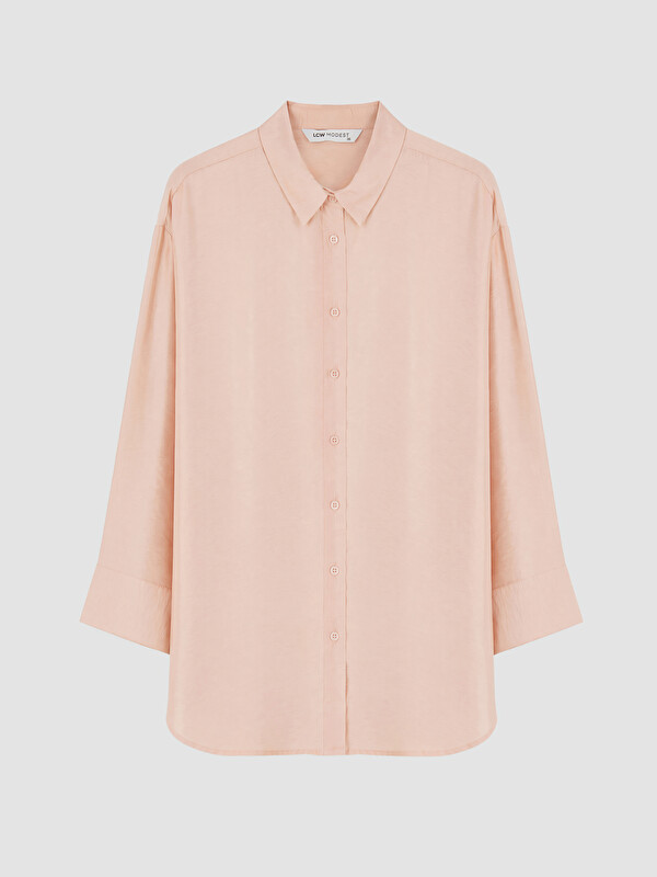 LCW Modest Oversize Kadın Gömlek Tunik