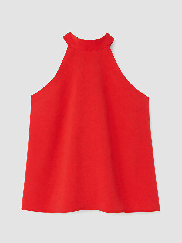 LCW Vision Halter Yaka Modal Karışımlı Bluz