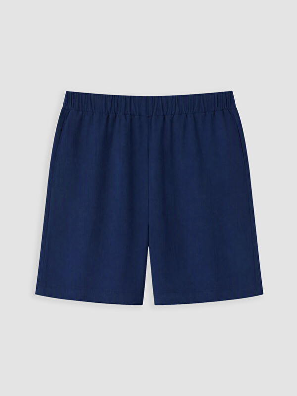 LCWAIKIKI Curve Plus Size Elastic Waist Women's Shorts