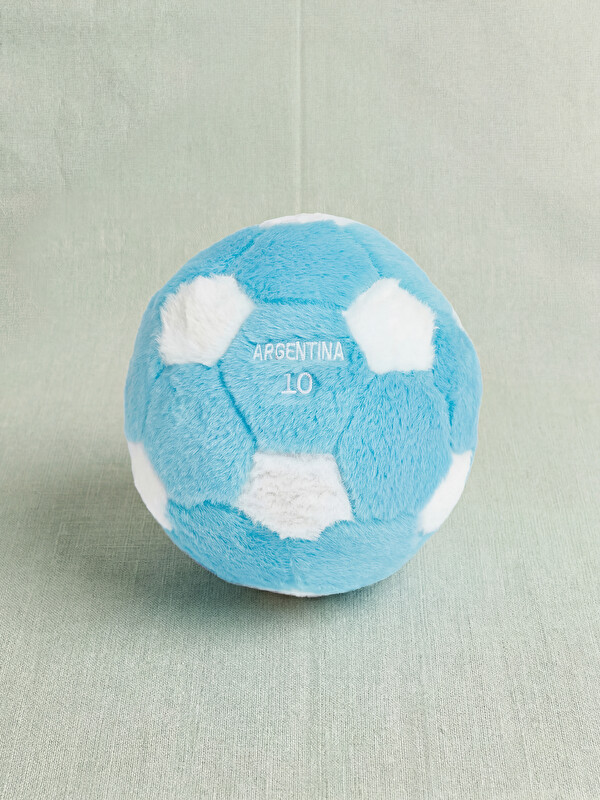 LCW HOME Arjantin Nakışlı Pelüş Futbol Topu Oyuncak