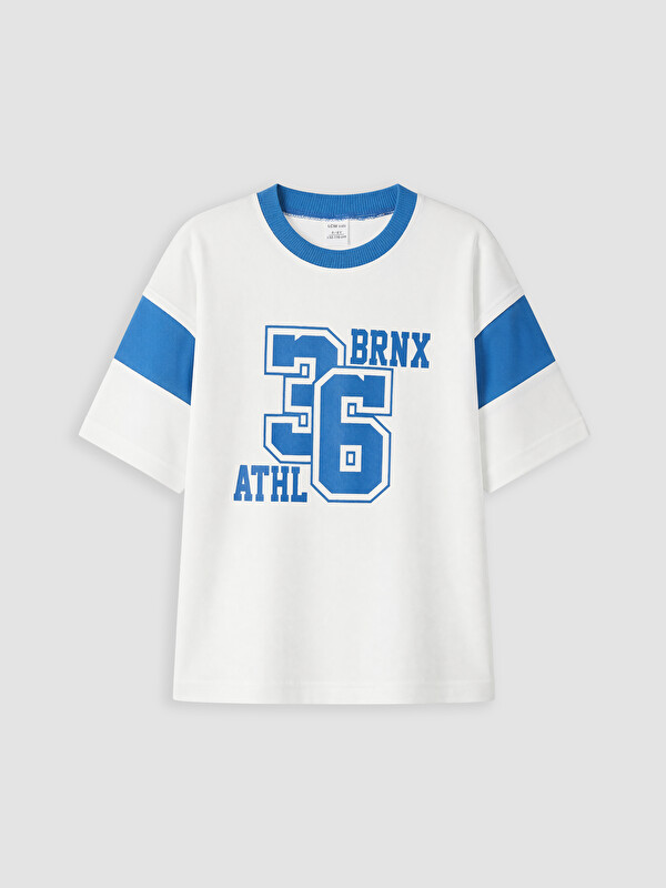 LCW Kids Baskılı Erkek Çocuk Tişört