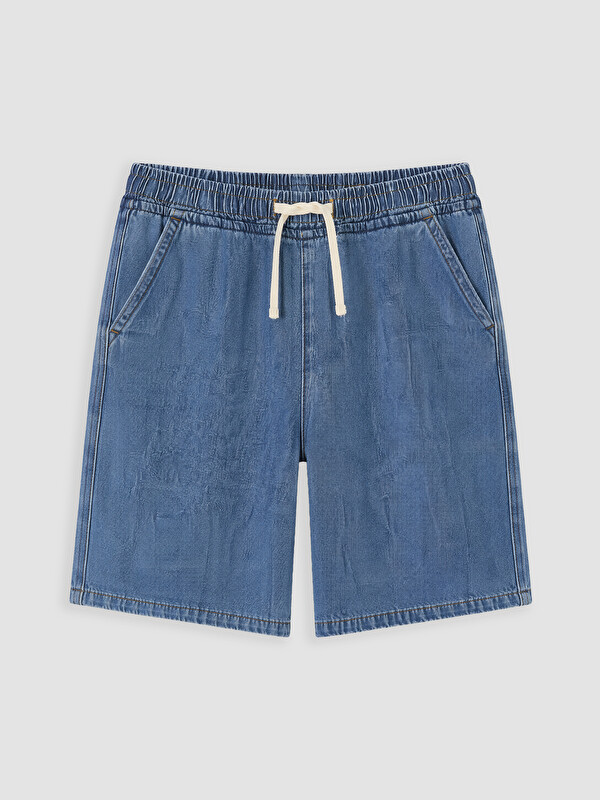LCW Kids Erkek Çocuk Jean Şortolon