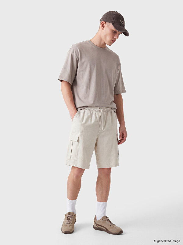 XSIDE Regular Fit Erkek Kargo Şort