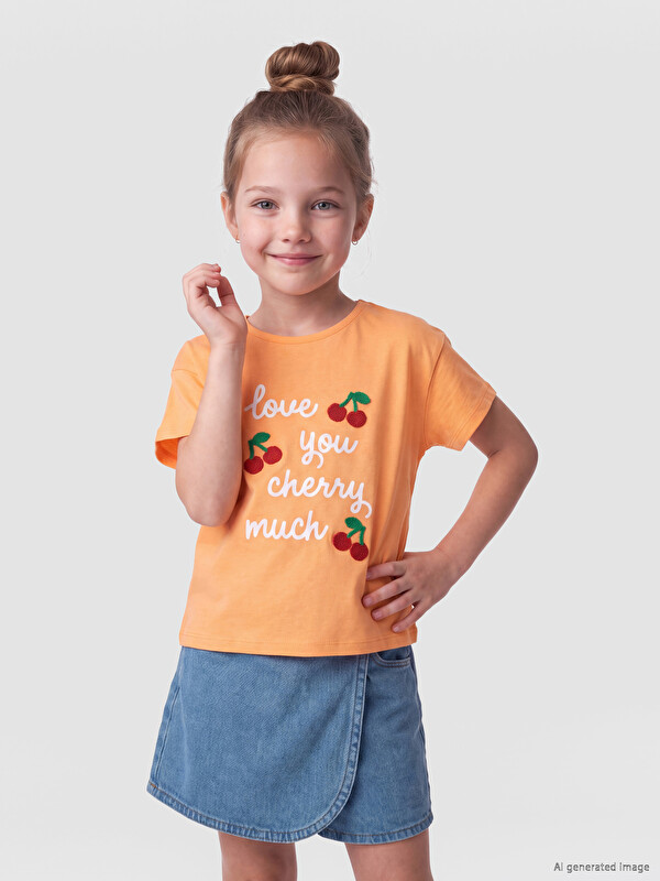 LCW Kids Футболка из джерси для девочек