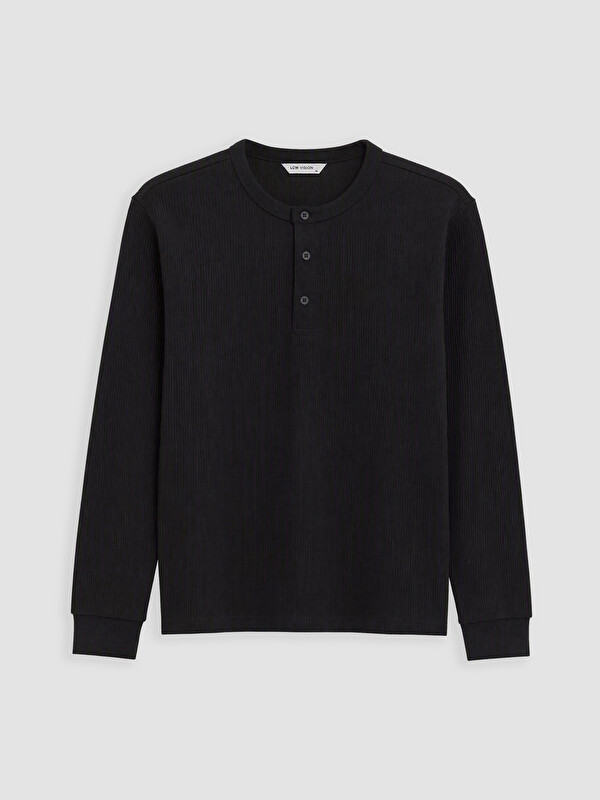 LCW Vision Henley Yaka Erkek Tişört