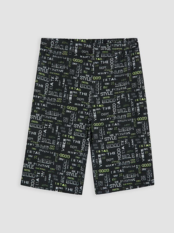 LCW Kids Yazı Baskılı Erkek Çocuk Pijama Altı