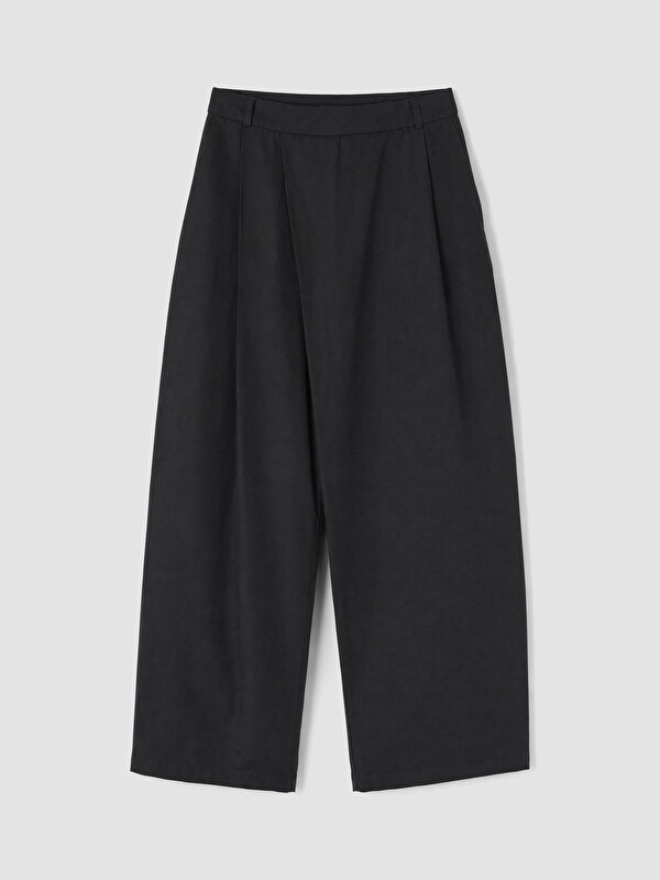 LCW Modest Regular Fit Asimetrik Dökümlü Kadın Pantolon