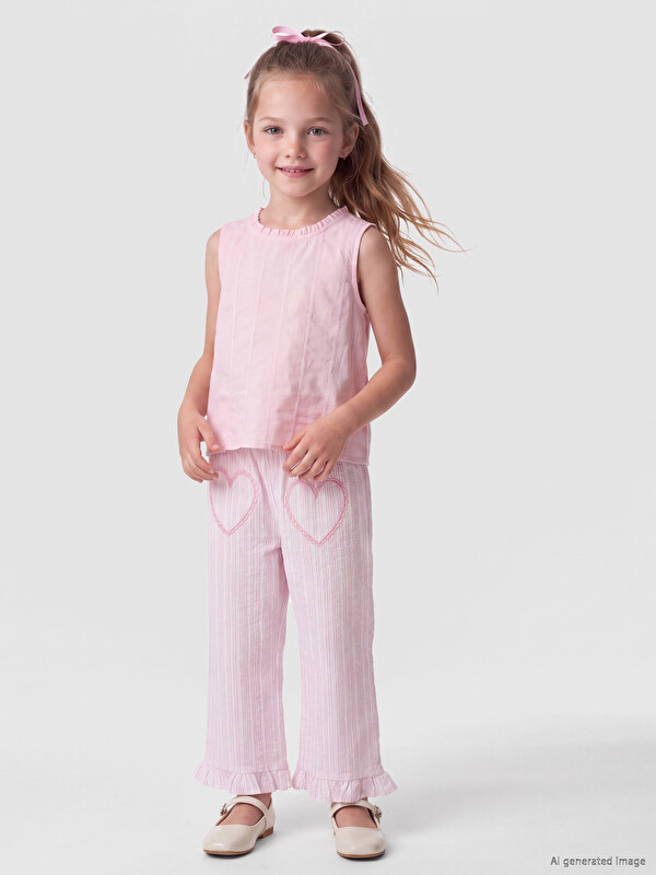 LCW Kids Regular Fit Girls' Trousers