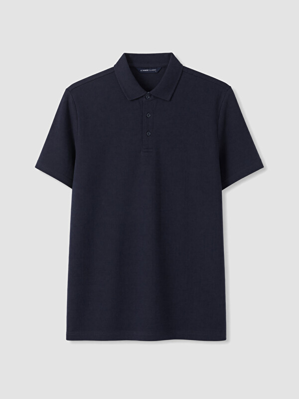 LCWAIKIKI Classic Regular Fit Polo Yaka Dokulu Erkek Tişört