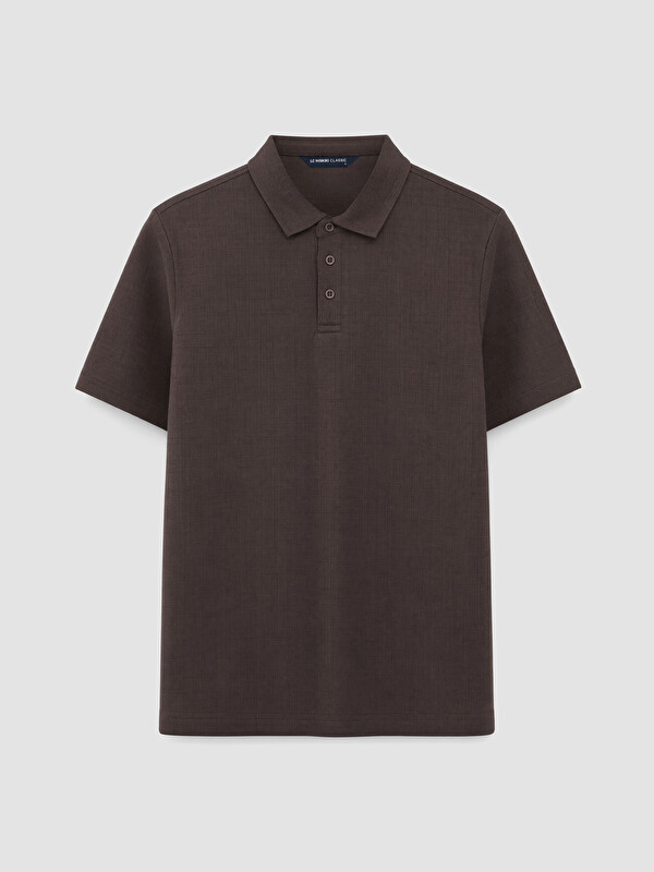 LCWAIKIKI Classic Regular Fit Polo Yaka Dokulu Erkek Tişört