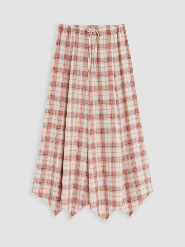 LCW Modest Woman Pink Skirt