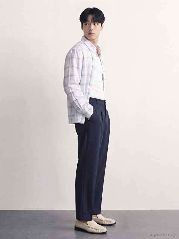 LCW Vision Loose Fit Erkek Pileli Pantolon