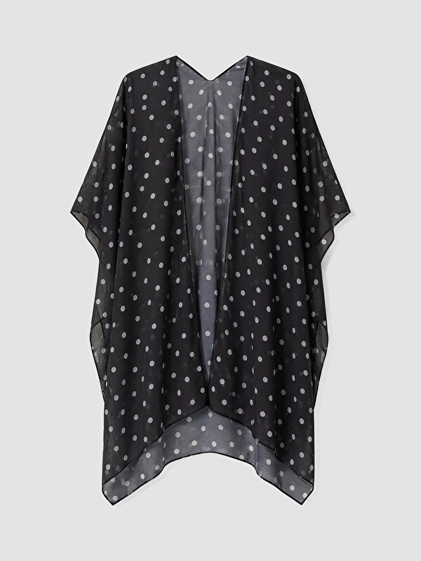 LCW DREAM Žena Crna Kimono