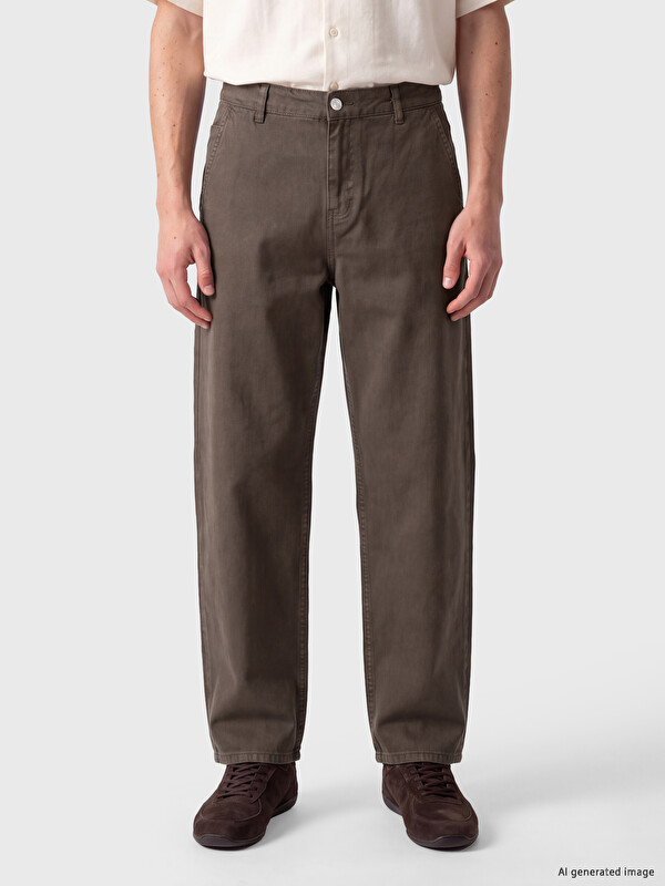 XSIDE Relax Fit Gabardin Erkek Pantolon