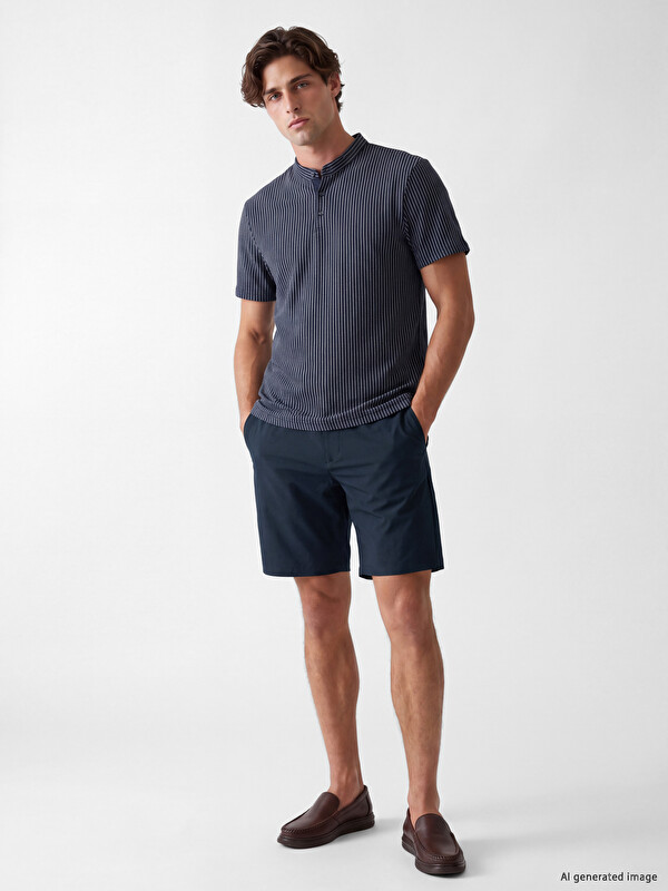 LCW Vision Pantallona të shkurtra regular fit për burra