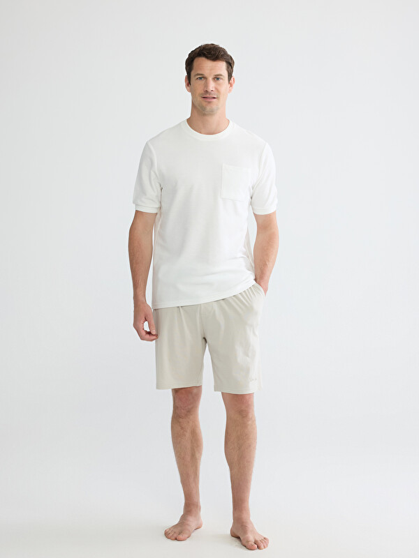 LC WAIKIKI Slim Fit Men's Pyjama Bottoms Shorts