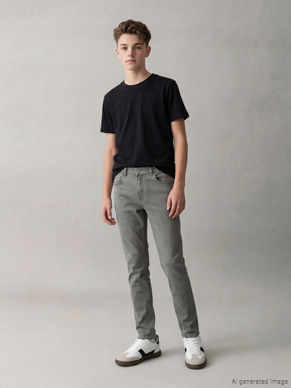 LCW Kids Adjustable Elastic Waist Boys' Jeans