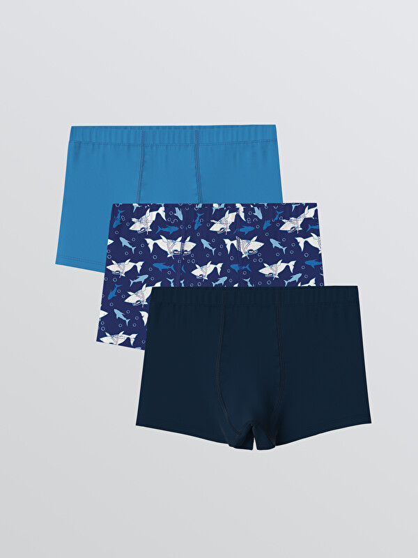 LCW Kids Printed Boys' Boxer Trunks 3-Pack