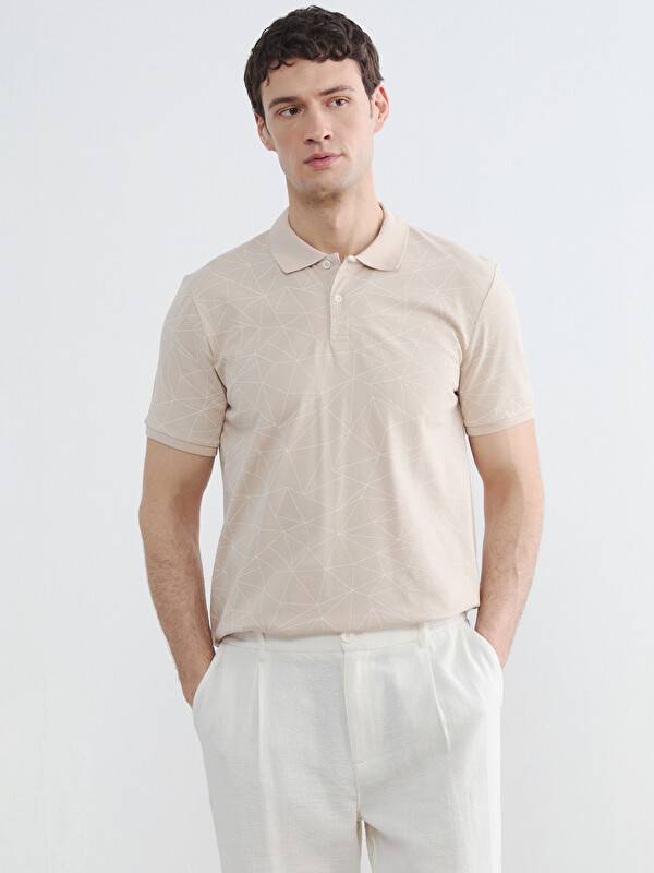 LCW Vision Polo Neck Short Sleeve Men's T-Shirt