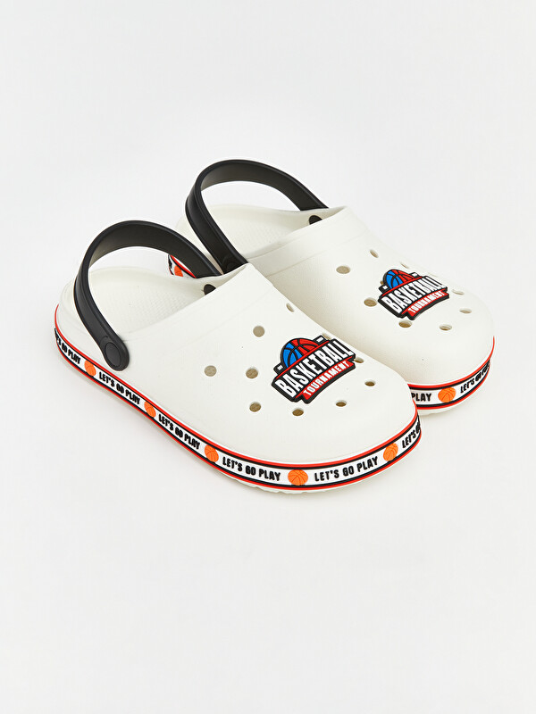 LCW ACCESSORIES Sandale plazhi për djem me print basketbolli