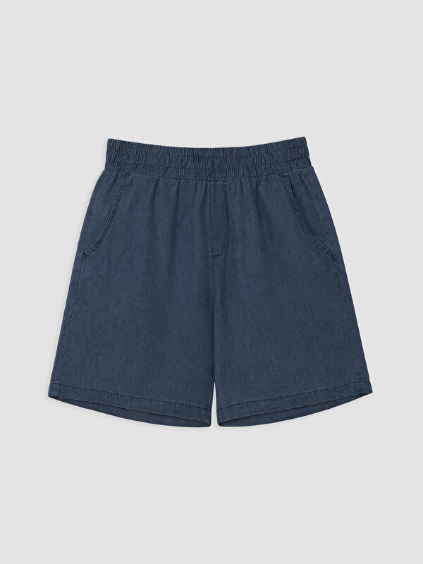 LCWAIKIKI Classic Elastic Waist Women's Jean Shorts
