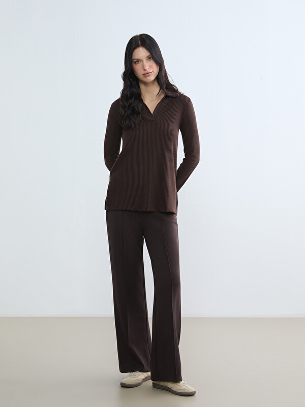 LCW Comfort Women's Sweatpants with Elastic Waist