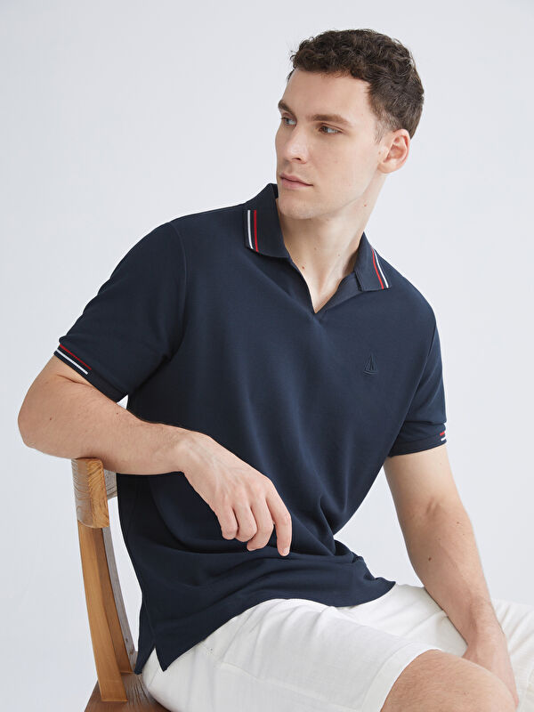 SOUTHBLUE Polo Yaka Pike Erkek Tişört