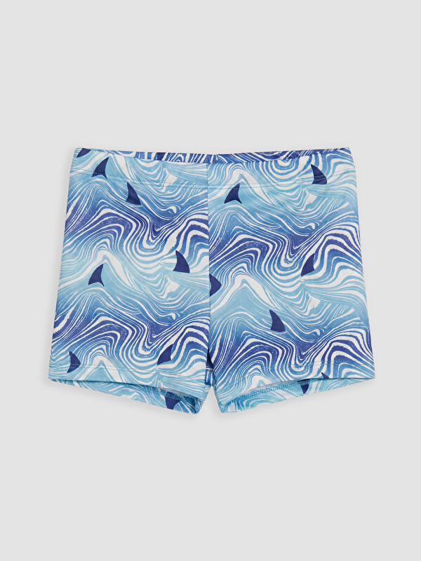 LCW Kids Quick-Dry UV Protective Boys' Boxer Swimsuit