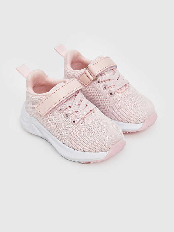 LCW STEPS Bağcık ve Cırt Cırtlı Kız Bebek Spor Ayakkabı
