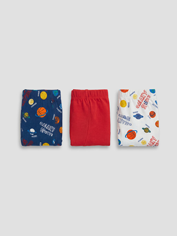 LCW Kids Printed Boys' Boxer Trunks 3-Pack