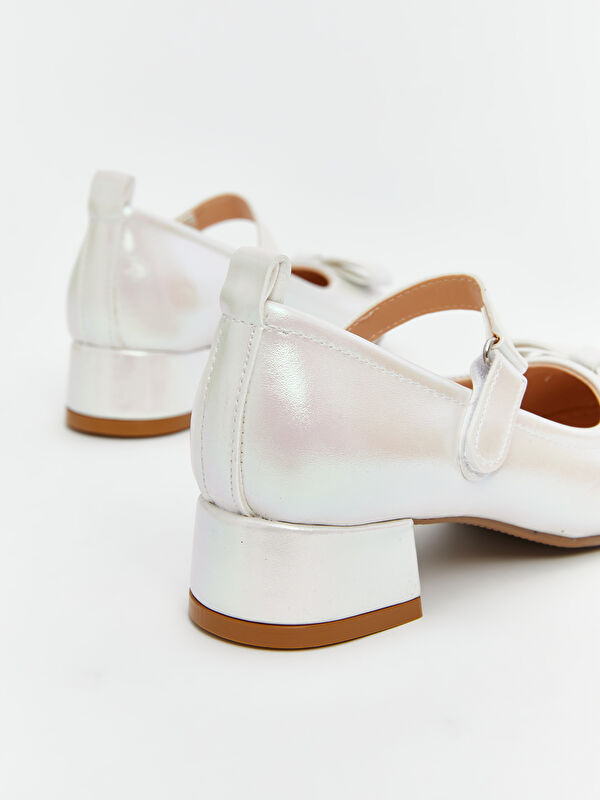 Fiyonk Detaylı Kız Çocuk Babet - Görsel 8