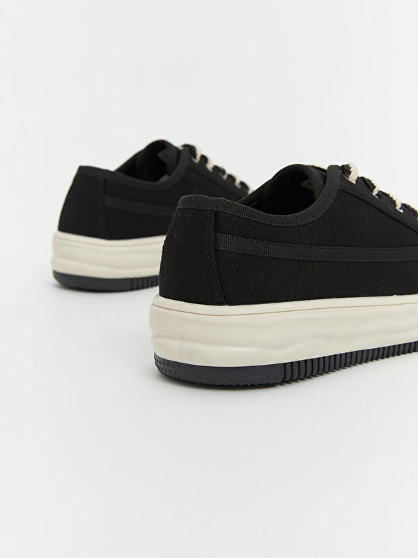 Bağcıklı Kadın Casual Spor Ayakkabı - Görsel 6