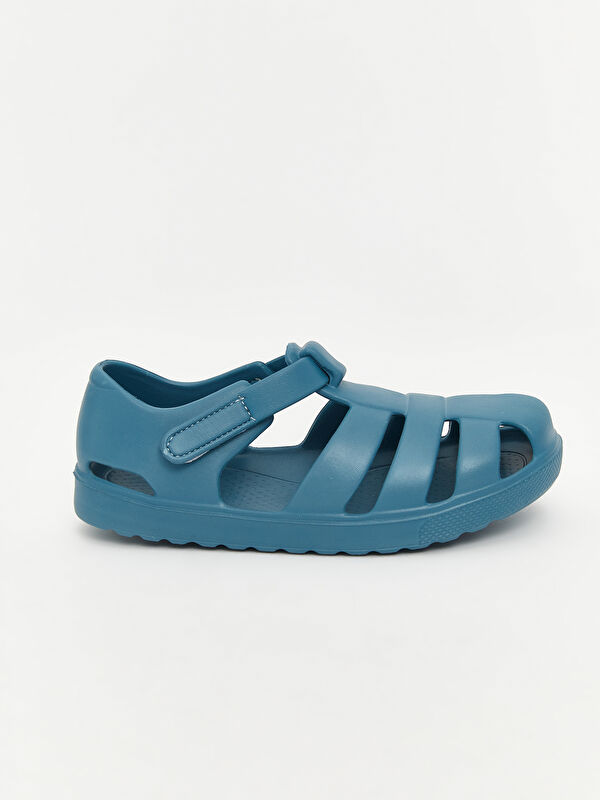 Cırt Cırtlı Erkek Bebek Plaj Sandaleti - Görsel 3