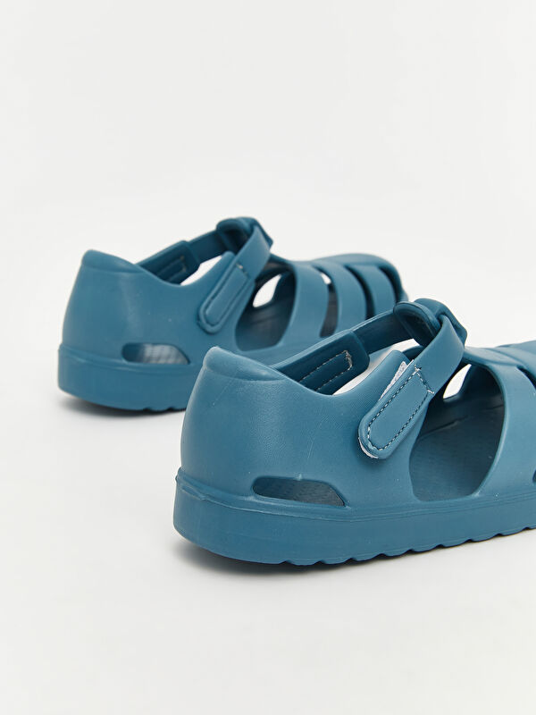 Cırt Cırtlı Erkek Bebek Plaj Sandaleti - Görsel 6