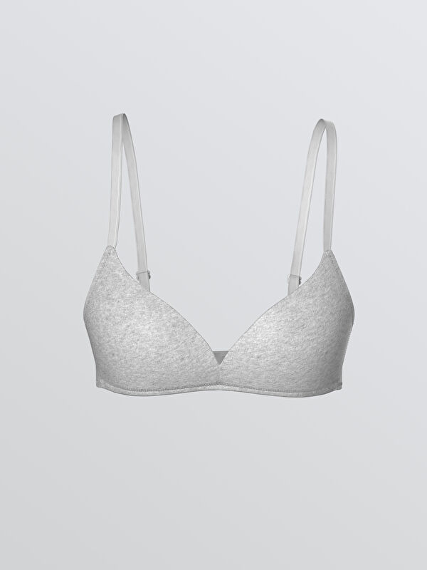 LCW DREAM Non Wired Non Padded Plain Triangle Bra