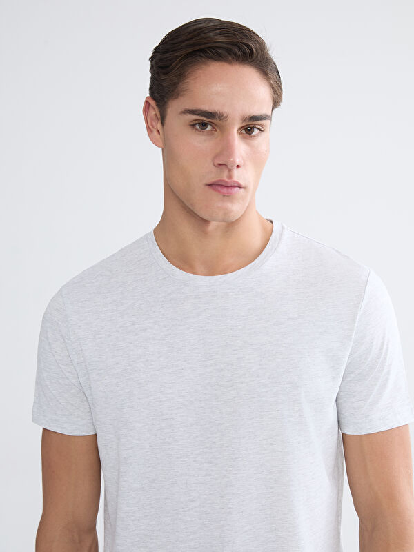 LCWAIKIKI Classic Crew Neck Jersey Men's T-Shirt