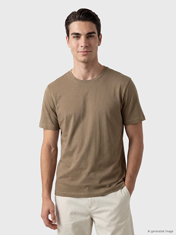 LCWAIKIKI Classic %100 Cotton Regular Fit Basic T-Shirt