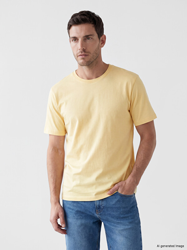 LCWAIKIKI Classic %100 Pamuklu Regular Fit Basic Tişört