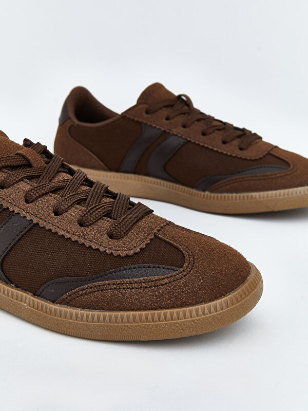 Lcw Steps Kahverengi Lcw Steps Bağcıklı Kadın Spor Ayakkabı