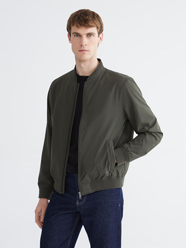 LCWAIKIKI Classic Baseball Collar Men's Jacket