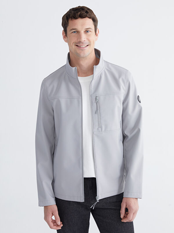 LCWAIKIKI Classic Mock Neck Men's Jacket