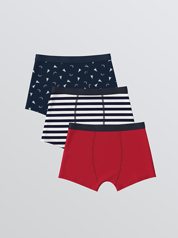 LCW Kids Erkek Çocuk Boxer 3'lü