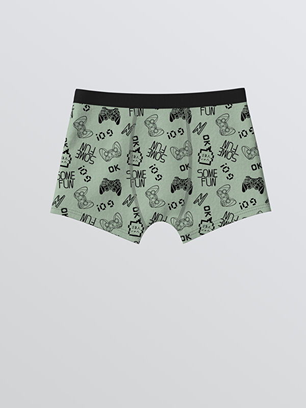 LCW Kids Erkek Çocuk Baskılı Boxer