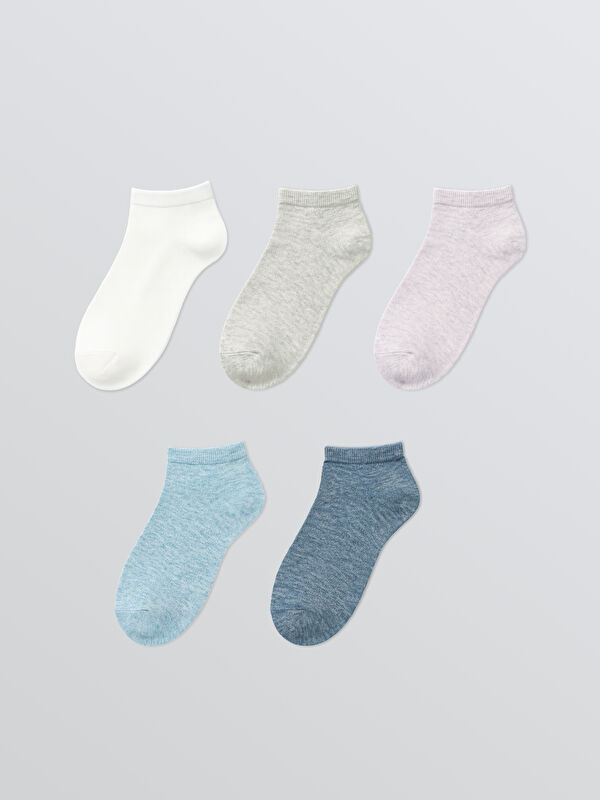 LCW DREAM Women's Trainer Socks 5 Pack