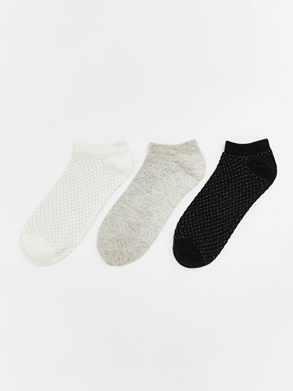 LCW DREAM Women's Ankle Socks - Set of 3