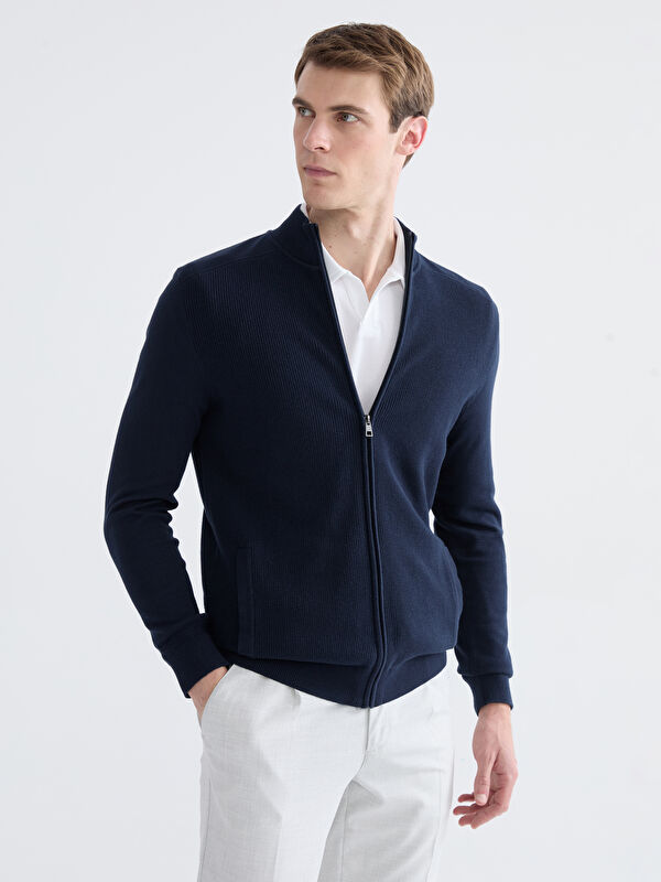 LCWAIKIKI Classic Standard Fit Men's Knitwear Cardigan